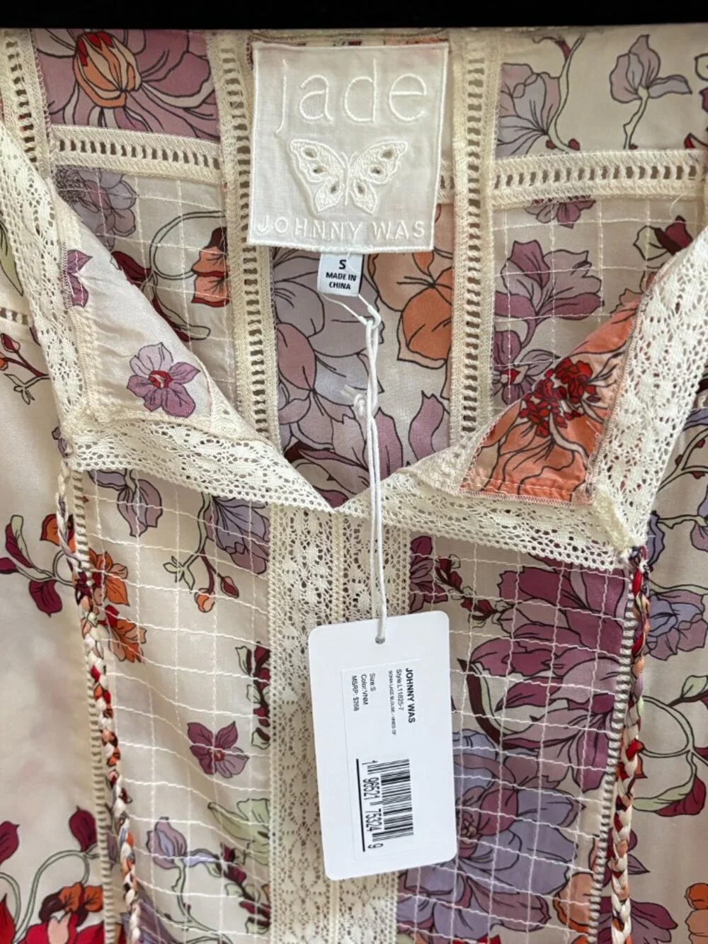 Johnny Was Sonia Lace Blouse, Size S, NWT - Picture 11 of 13